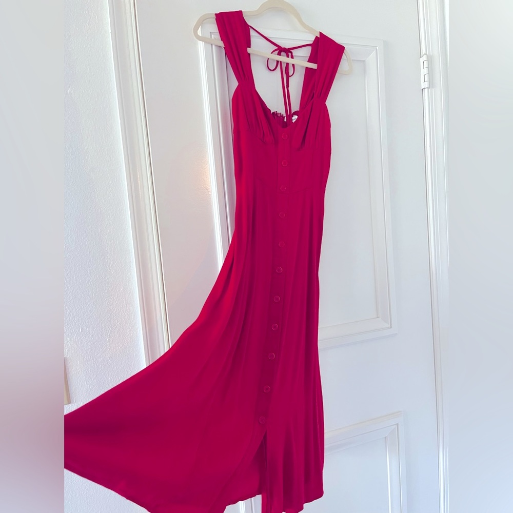 Reformation Drop-dead Red Dress ♥️